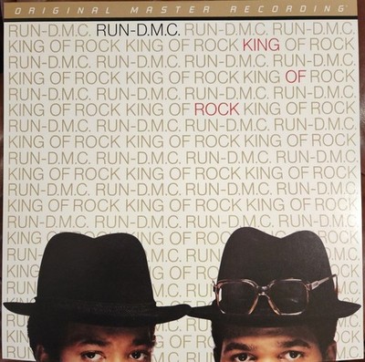 Run-DMC King Of Rock on Mobile Fidelity Sound Lab Ltd Numbered 180 Gram Reissue