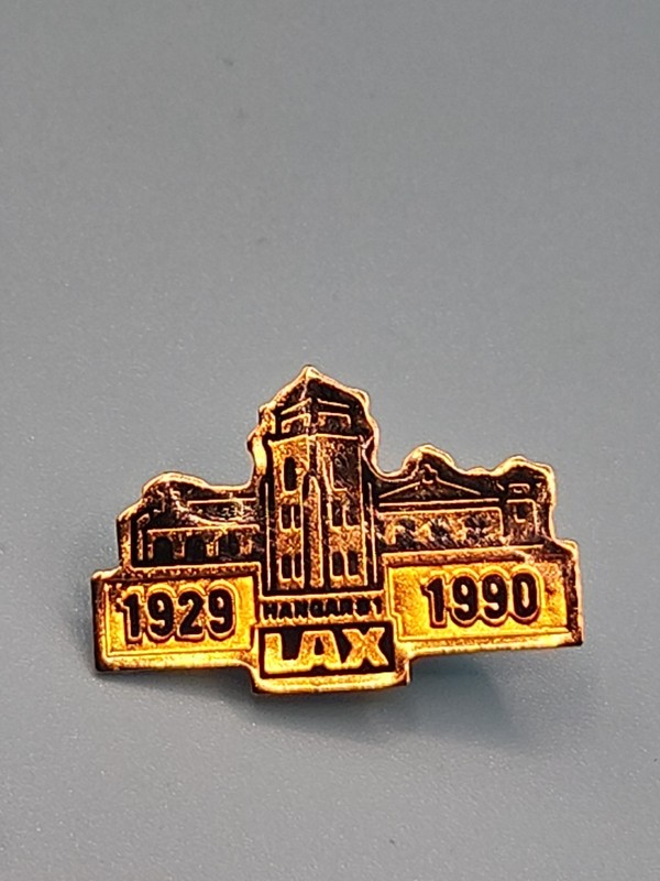 LAX  Los Angeles International Airport US Badge 1990