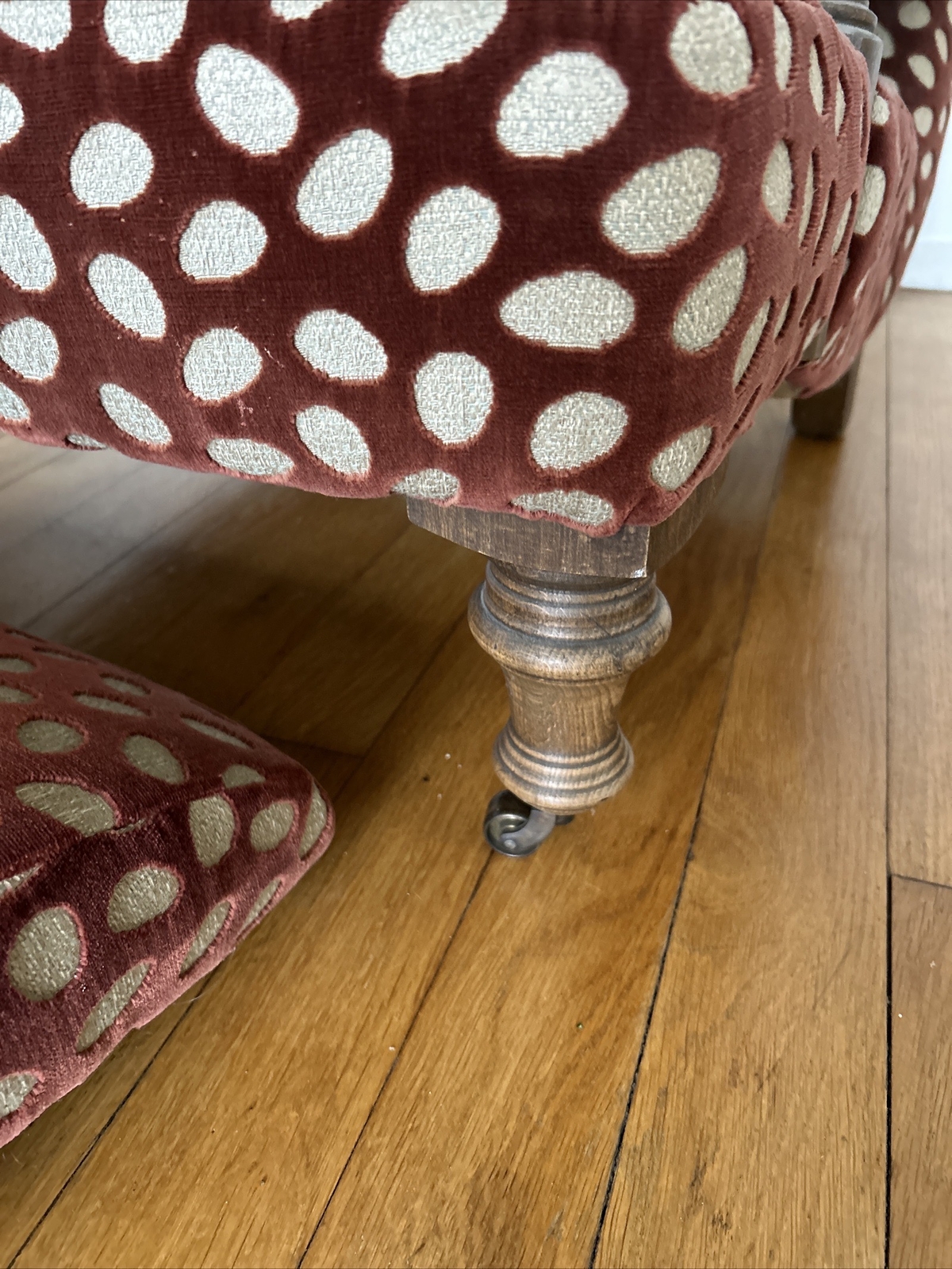 John Sankey Byron Chair And Footstool eBay