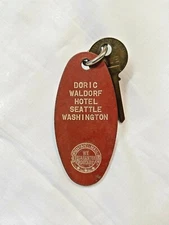 ROOM KEY & BOB + DORIC WALDORF HOTEL + SEATTLE, WASHINGTON + YALE & TOWNE MFG
