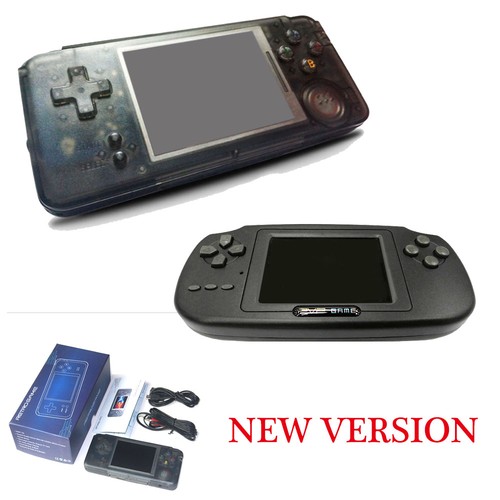 RS-97 Black Retro Handheld Video Game Console Portable 8bit 64bit 168/1151 Games - Afbeelding 1 van 22