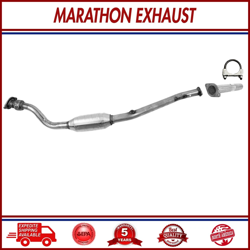 Front Catalytic + Exhaust Pipe Fits : 2002-2007 Buick Rendezvous 3.4L | 3.5L FWD - Изображение 4 из 4