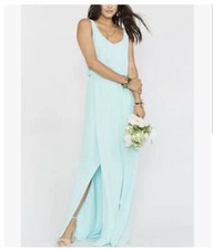 show me your mumu bridesmaid dress aqua size medium