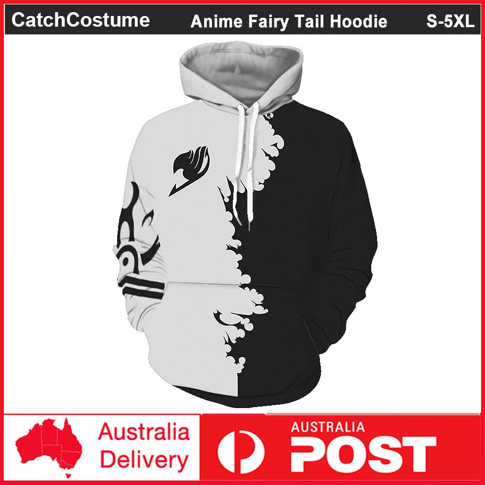 Fairy tail top hoodie ebay