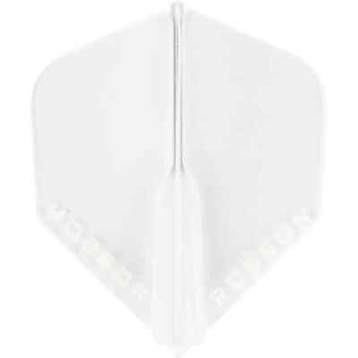 Robson Plus Crystal Dart Flights Clear  Dartflights Standard Flight Dartzubehör