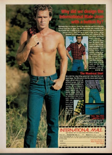 1980 INTERNATIONAL MALE JEANS 