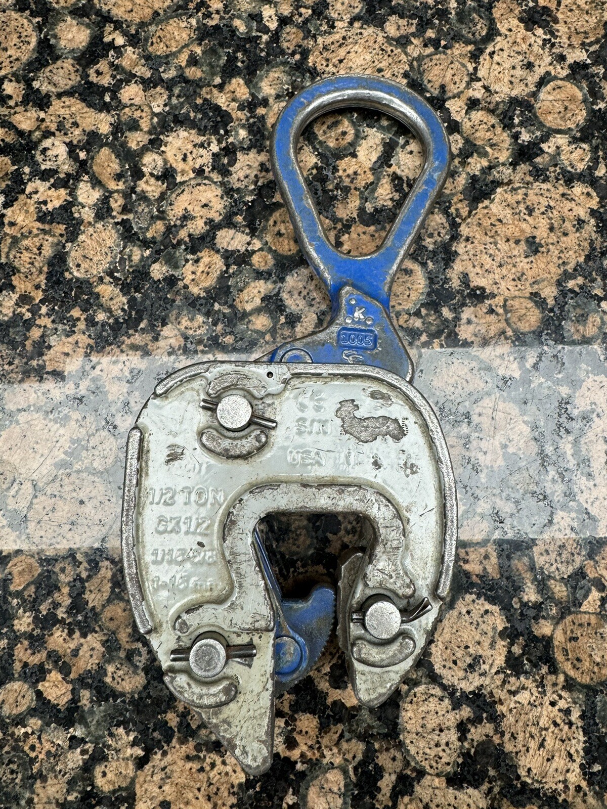 1/2 TON Lifting clamp CAMPBELL /MERRILL GX 1/2, 1/2 ton, 1/16 5/8" eBay