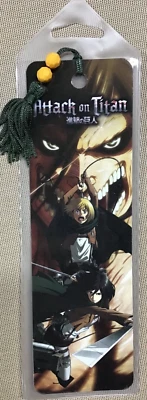 ATTACK ON TITAN PREMIER BOOKMARK WITH TASSLE - NEW