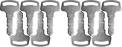 Fits #50 (63700) Kubota/Holland Replacement Key *10 Pack*