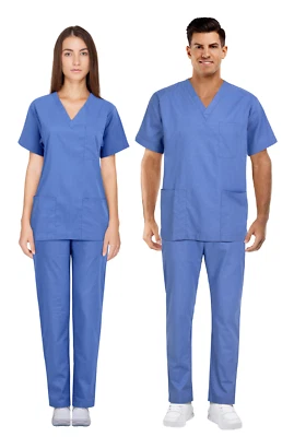 Proluxe Professional Healthcare Scrub Suit Set - Top & Trouser - Unisex