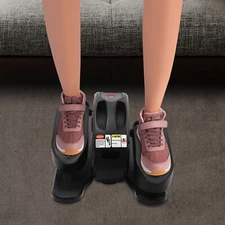 Electric Seated Leg Pedal Exerciser Under Desk Elliptical Machine w/ Remote Home