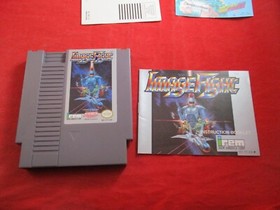 Image Fight (Nintendo NES, 1990) COMPLETE w/ Box manual game poster WORKS!