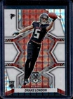 2022 Mosaic Drake London RC White Rookie #24/25 Falcons