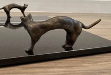 New Michael Aram American Armenian, Stone Cat Charcuterie Board Tray Mouse Knife