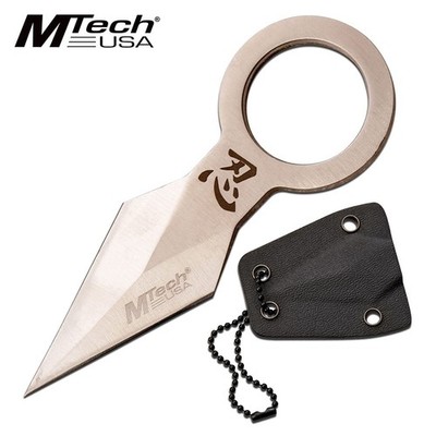 MTech USA MT-20-92S Fixed Blade Neck Knife   Compact Everyday Carry