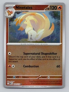 Ninetales 020/132 Mega Evolution Reverse Holo Uncommon