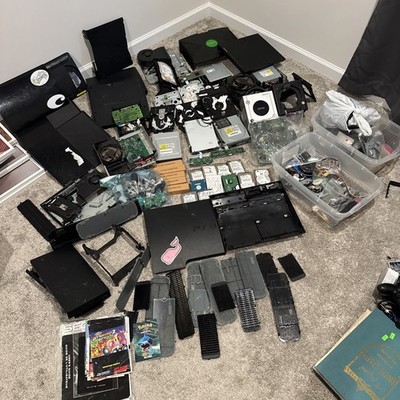 Video Game Consoles Lot For Parts/Repair As Is