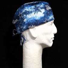 Dallas Cowboys Logo All Over Theme Scrub Hat