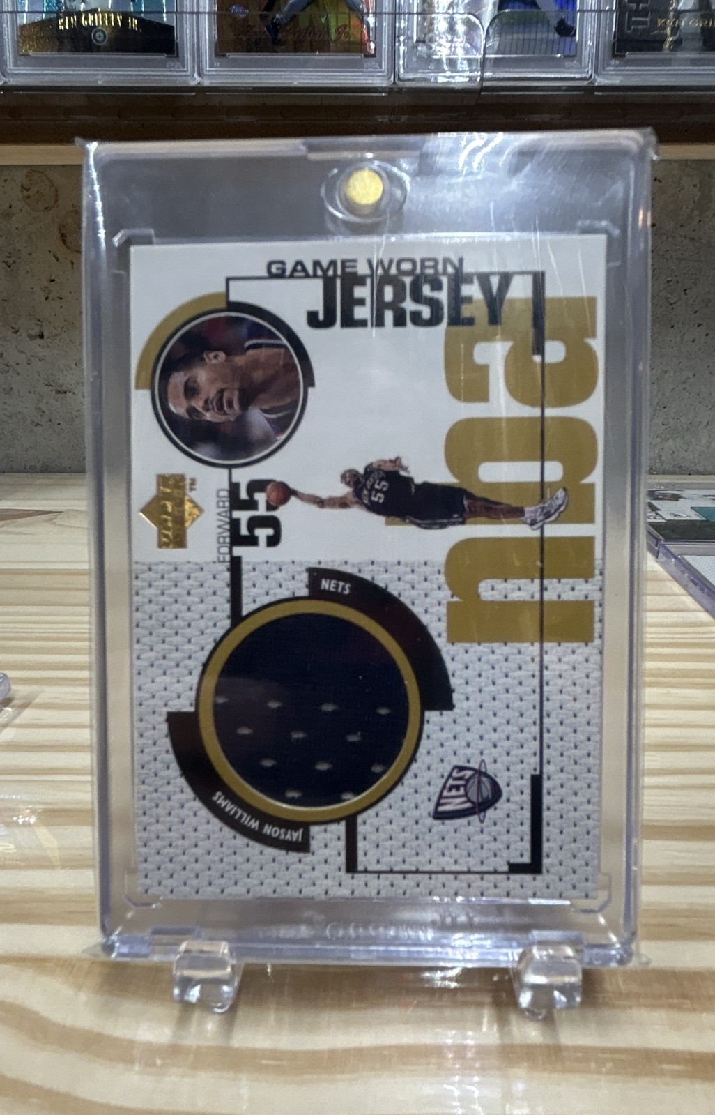 1998-99 Upper Deck - Ud Game Jersey Jayson Williams #GJ14 (MEM)