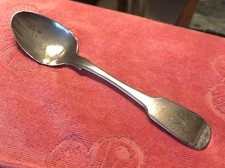 Antiker Teelöffel Sterlingsilber William Bateman 1816 mit Monogramm JR ???