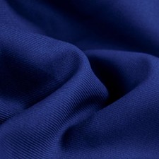 Delaney ROYAL BLUE Polyester Gabardine Fabric for Skirts, Suits, Overcoats, Tro