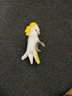 Vintage 1990s Mattel Barbie Cockatiel Bird Figure