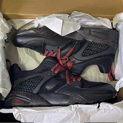 Puma Blaze Of Glory Rise Lost Ones Black and Red Sneaker Men's Shoes Size 9 NIB