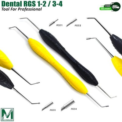 Dental Instrument RGS 1-2 / 3-4 Silicone Handle Depth Dimensions for ...