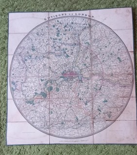 James Wyld Aincient Map Of London No Date He Made Maps For The Queen!