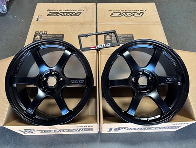 Rays 57DR Semi Gloss Black Wheel Rim 19'' 19x8.5 +35 5x114 for GS300 GS350 GS450h