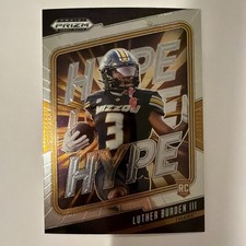 2025 Panini Prizm Draft Picks - Hype Luther Burden #7 (RC)