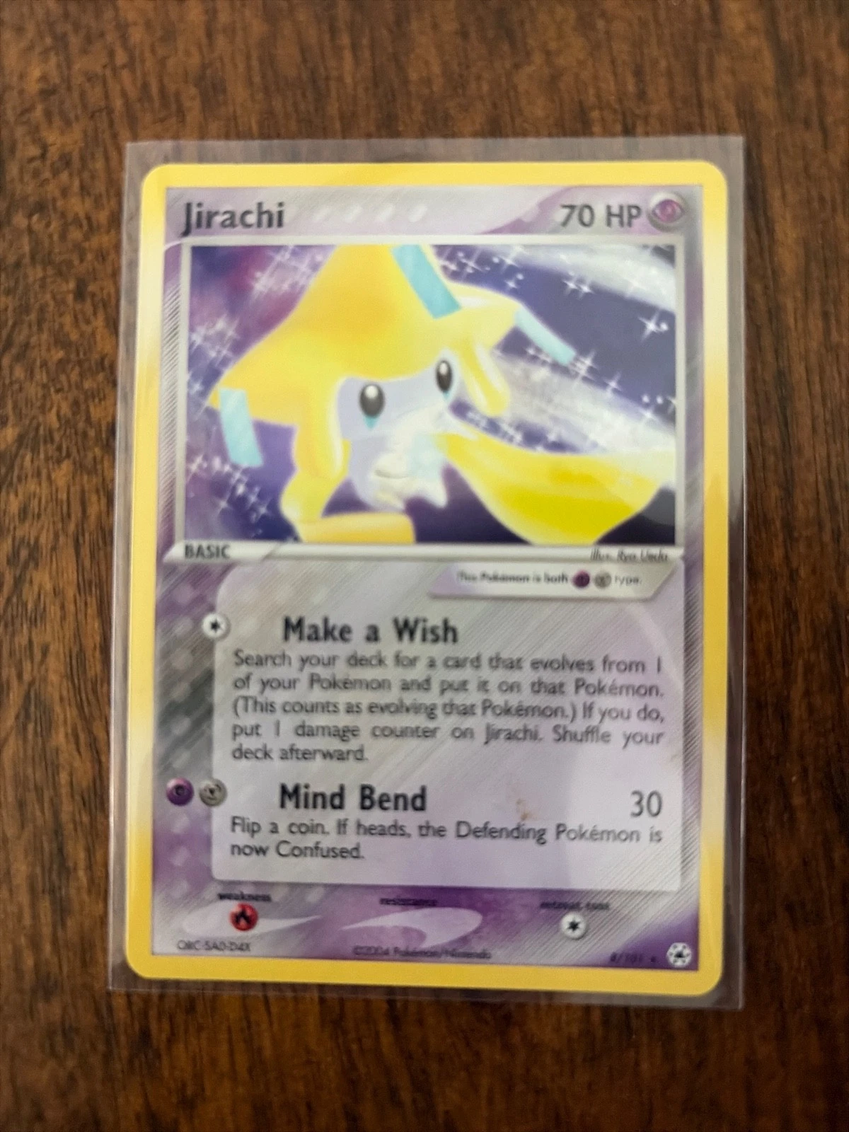 Jirachi 8/101 Hidden Legends Holo