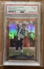 2009 TOPPS CHROME #TC70 SN# 183/649 TOM BRADY “THROWING” COPPER REFRACTOR PSA 9