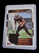 2016 Donruss Rookie Phenom Jersey Relics Red Foil Michael Thomas #28 Rookie RC