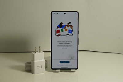 ''READ''Google Pixel 7 Pro 256GB Obsidian Unlocked Cracked Screen