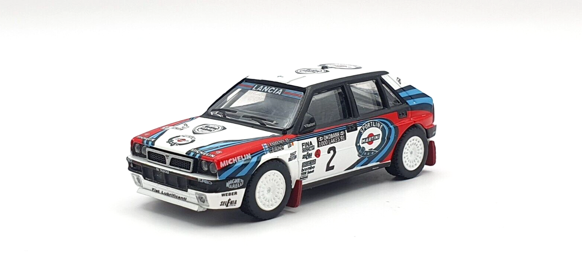 1/64 CM's 1991 LANCIA DELTA HF INTEGRALE 16V 1000 LAKES RALLY #2