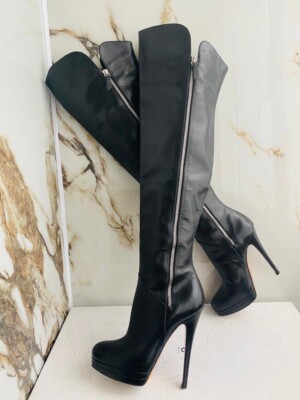 Casadei Women Boots High Heels Size 36