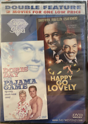 The Pajama Game & Happy Go Lovely DVD Romance Double Feature 2007 RARE OPP NEW