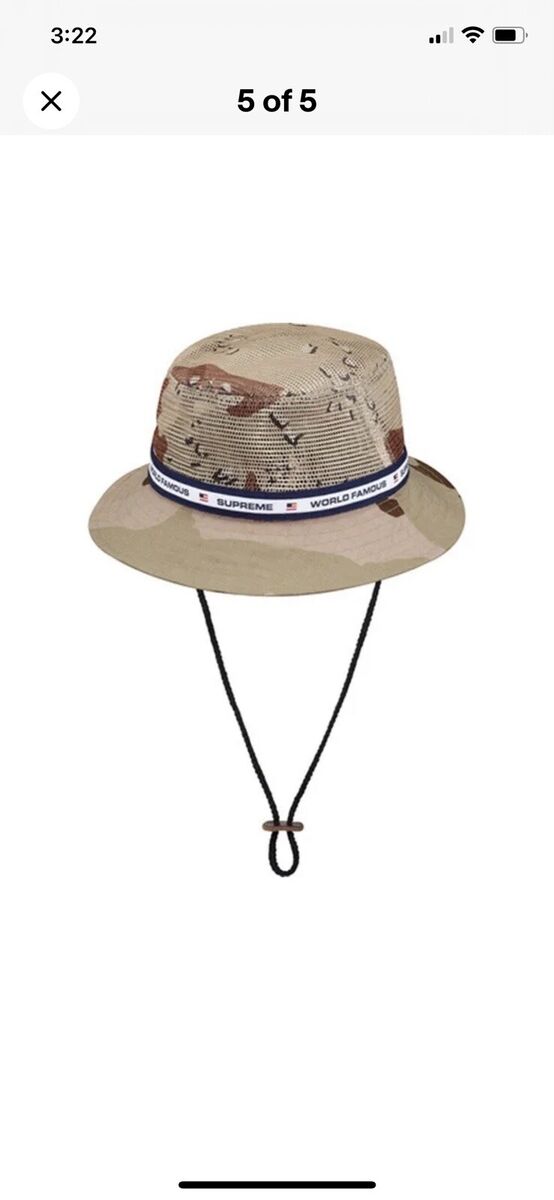 Supreme Mesh Crown Crusher Desert Camo S/M- Bucket Hat | eBay Supreme Mesh Crown Crusher Desert Camo S/M- Bucket Hat | eBay