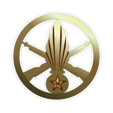 French Military Infantry Beret Cap Badge Bumper Sticker Military Decal 5"