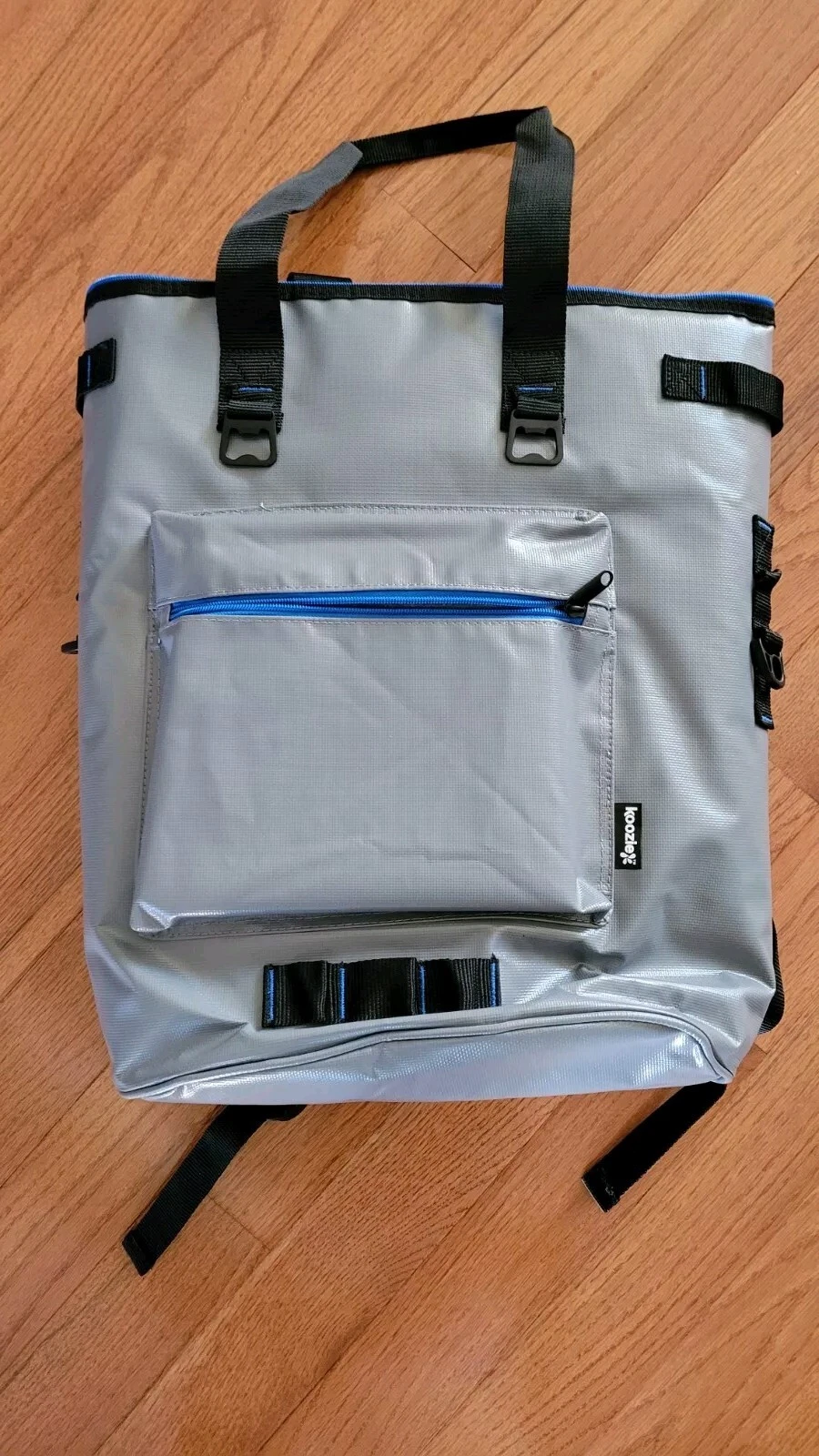 Koozie Olympus 36 Can Cooler Backpack Portable Drink Ice Chest Insulated Gray