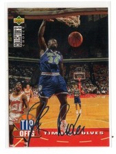 ISAIAH RIDER 1994-95 COLLECTOR'S CHOICE SILVER SIGNATURE #181   (ID N841)