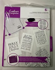 Crafters Companion  The Magic of Christmas  6 pc Stamp Sheet set