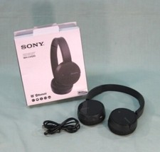 SONY Wireless Stereo Headset Over-the-Ear WH-CH500 Bluetooth TESTED WORKING