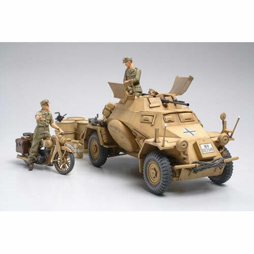 Tamiya 35286 Armoured Car Sd.kfz.222 Africa 1:35 Model Kit - Image 7
