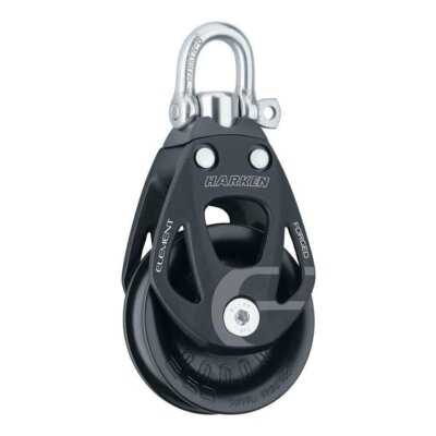 Harken Premium Sailing 60mm Single Element Swivel Boat Block, Part 6260