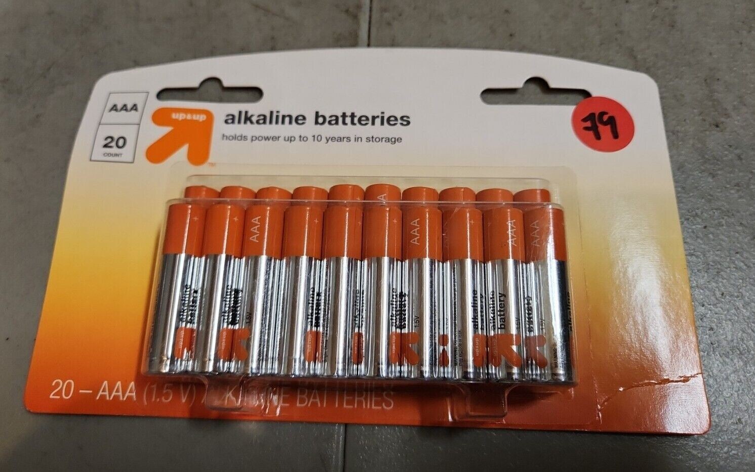 AAA Batteries - Alkaline Battery - up&up #79-image