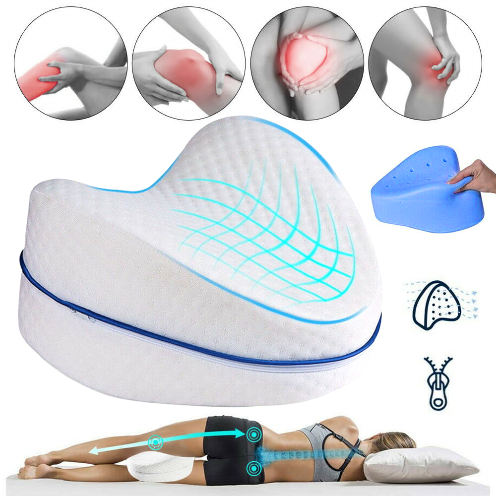 New Memory Foam Orthopaedic Body Alignment Leg Knee Support Pillow AU