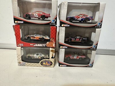 Winners Circle 1:87 Diecast NASCAR lot of 6 Cars Dale Jr Martin McMurray Edwards