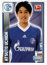 Topps Bundesliga 2013/2014 Sticker No. 234 Atsuto Uchida FC Schalke 04 Image NEW